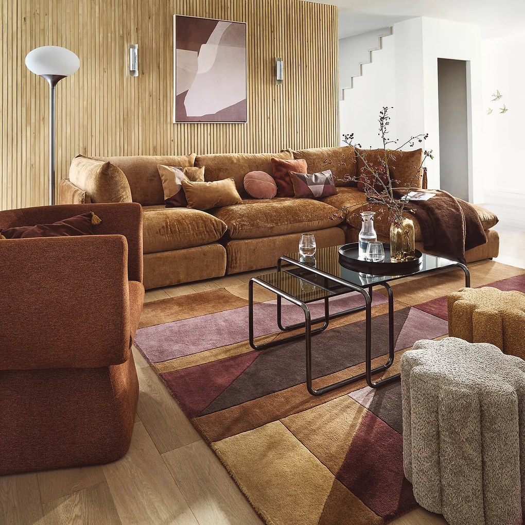 Set van 2 salontafels in gehard glas, Neso