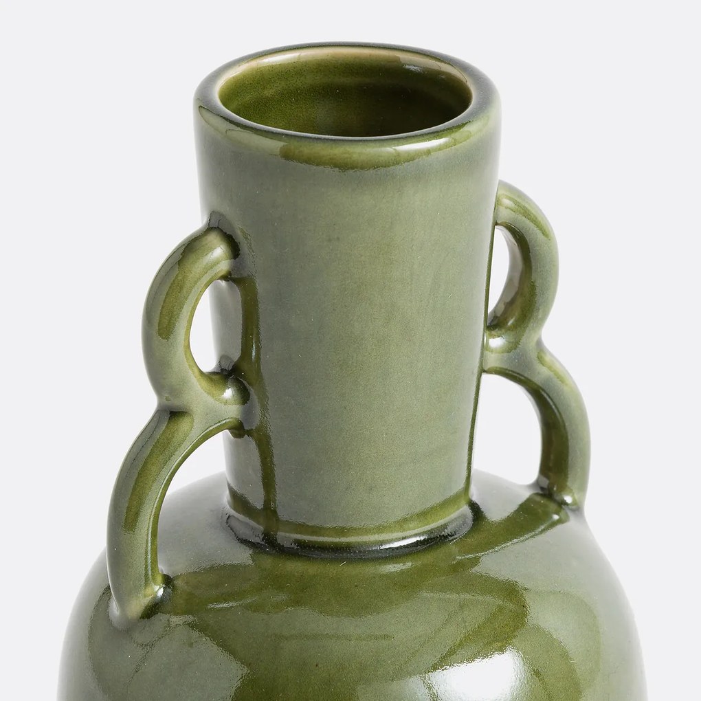 Decoratieve vaas in faïence H21,5 cm, Arielle