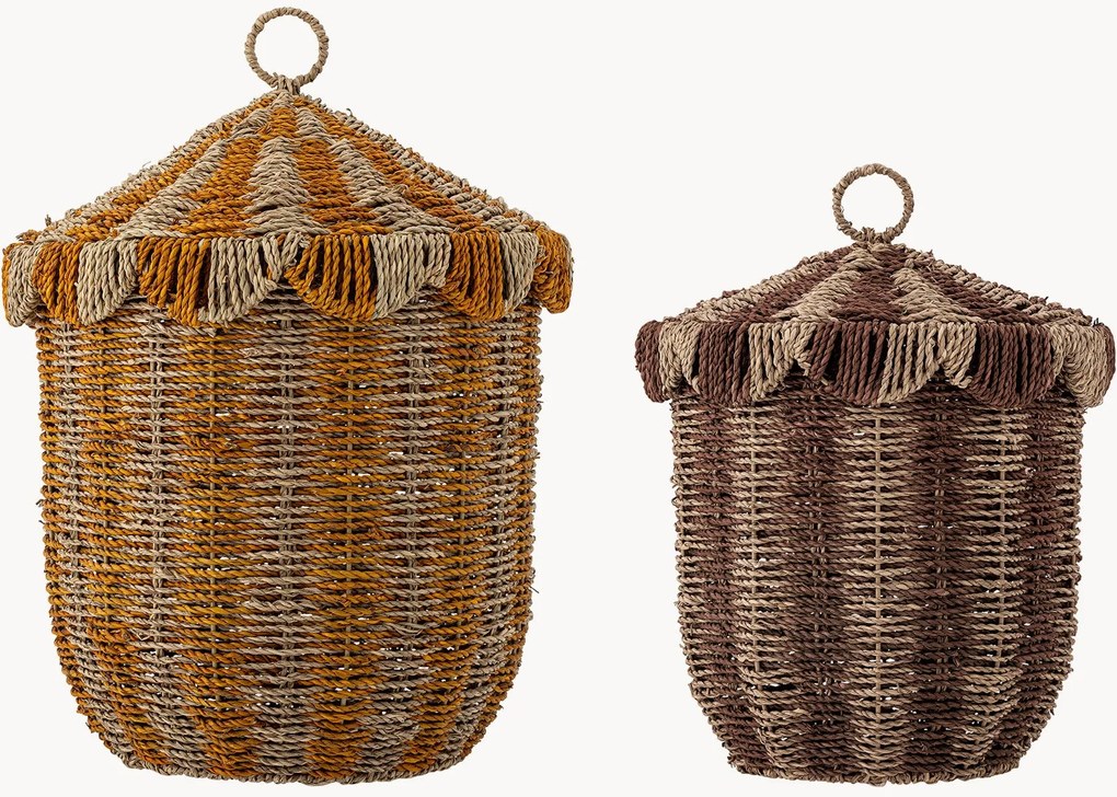 Opbergmanden Cikkeline van zeegras, 2-delig