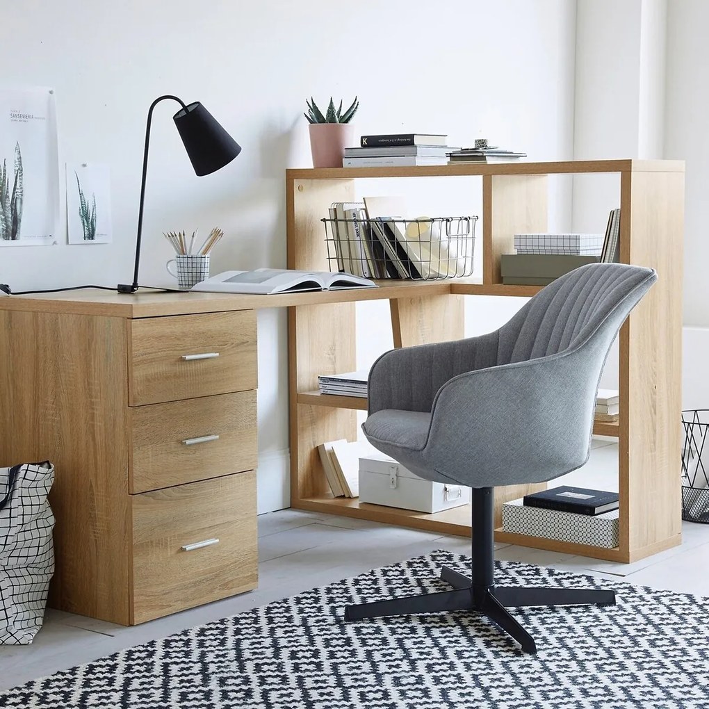 Omkeerbare bureau boekenkast Fénon