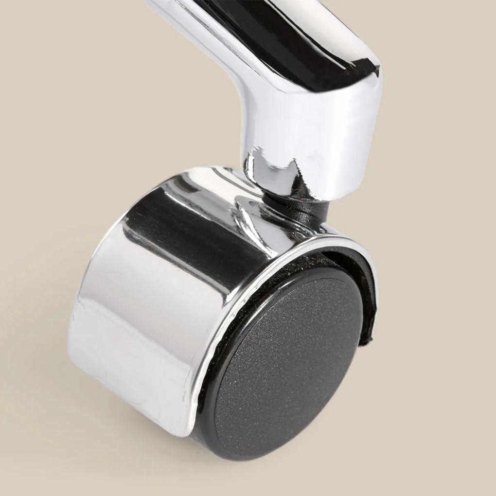 Design Bureaustoel Van Bruin PU-leder