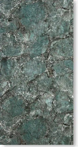 PVC Marmer Wandpaneel Verde Smeraldo Glans 260x120x0,3cm