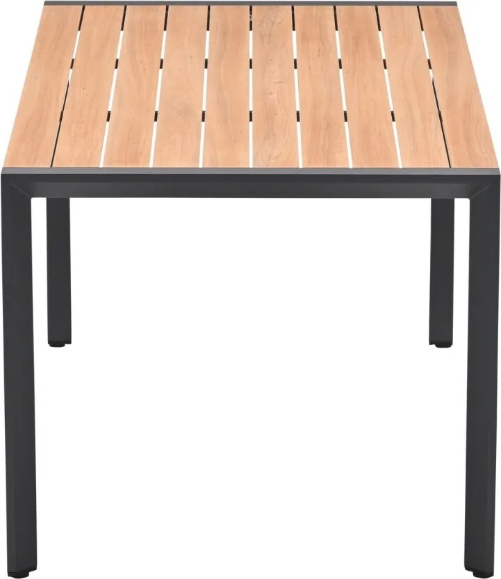 Garden Impressions Kasper tuinset stapelbaar 5-delig - donker grijs - teak look