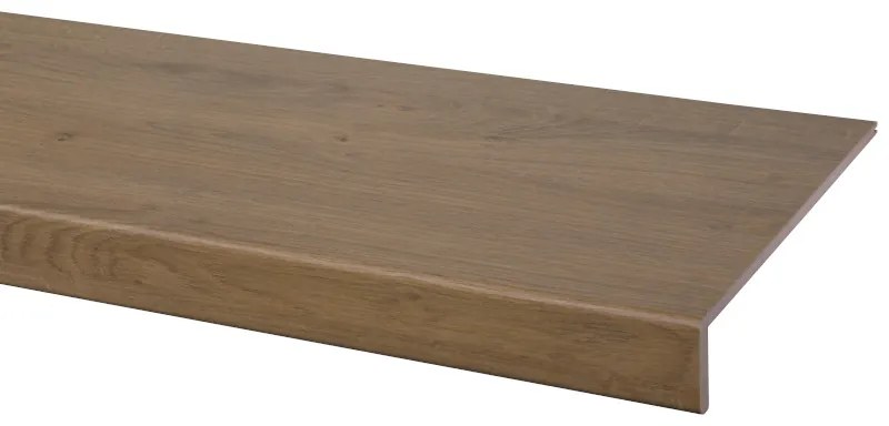 Overzettrede met neus | Laminaat | Bruin Eiken | 100 x 30 cm