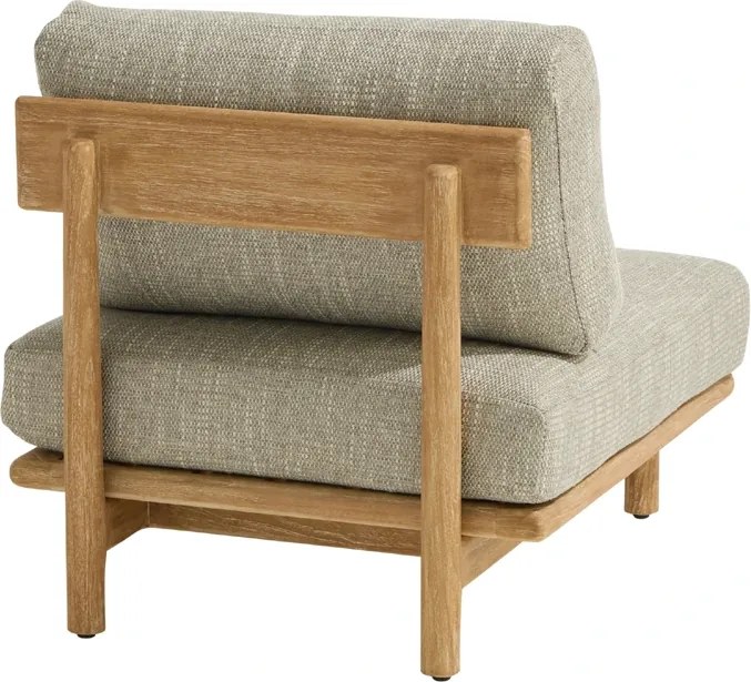 Taste by 4 Seasons Marco lounge hoekbank XL teak LoungebankLoungeset   houtkleur weerbestendig