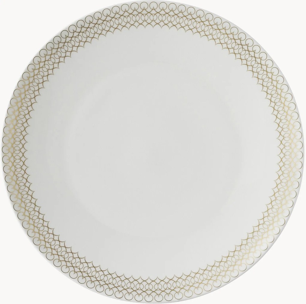 Bone China dinerborden Jade, 6-delig