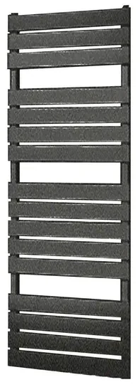 Plieger Genua designradiator horizontaal 1520x550mm 800W zwart grafiet (black graphite) 7253318