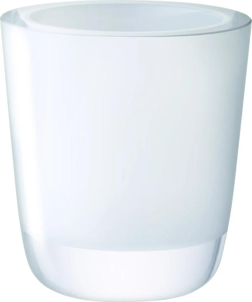 L.S.A. | Otto Vaas diameter 25 cm x hoogte 27 cm wit vazen glas vazen & bloempotten decoratie | NADUVI outlet