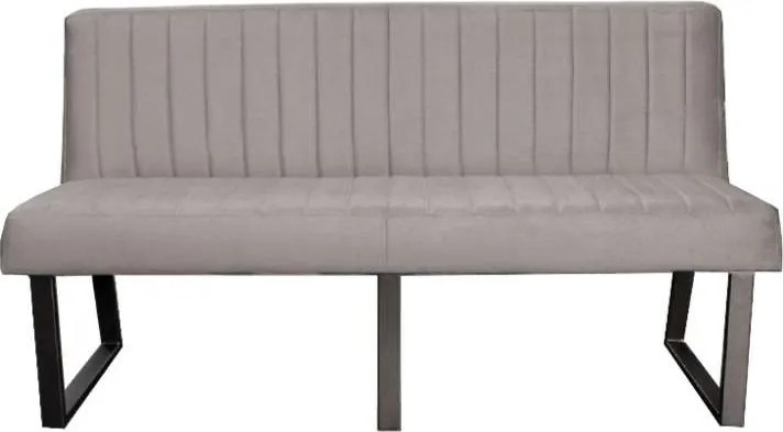 Eetkamerbank - Hengelo - stof Element lichtgrijs 04 - 220 cm