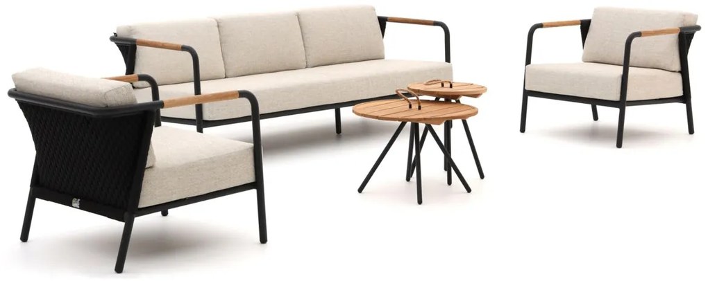 Apple Bee Elle stoel-bank loungeset 5-delig
