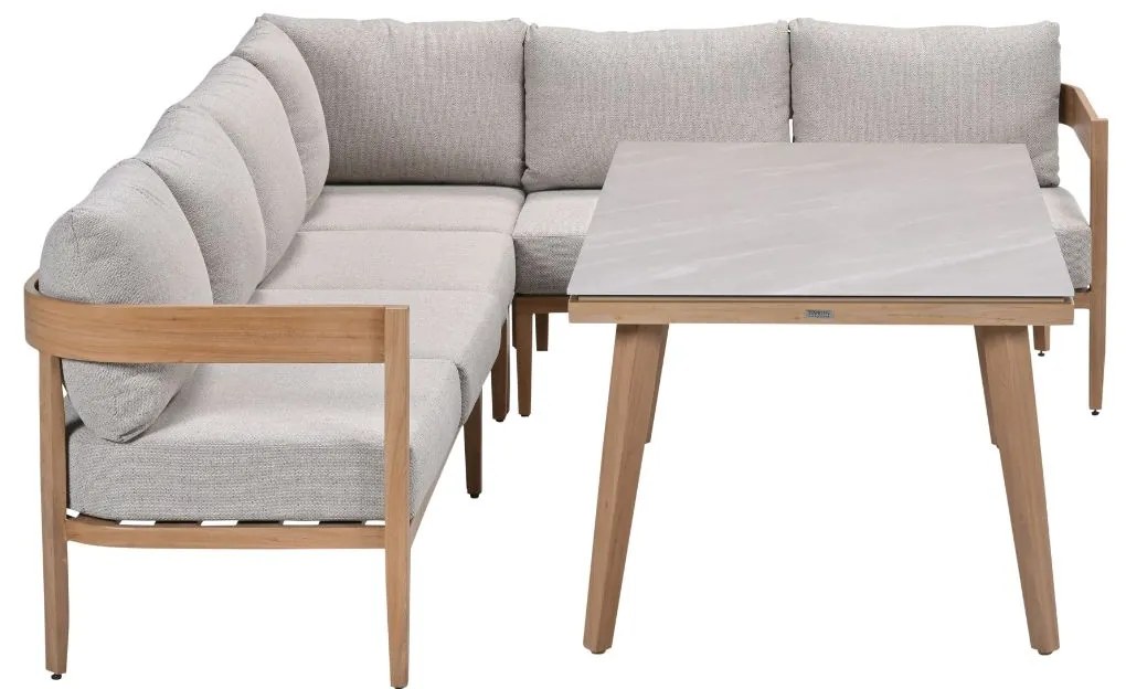 Garden Impressions San Mauro loungedining set 6-delig - napoli sand