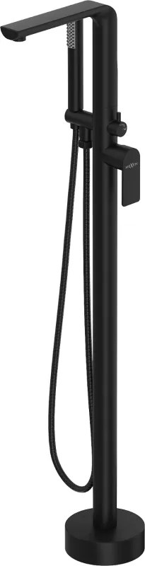 Mexen Roxy vrijstaande badmengkraan, zwart - 75533-70