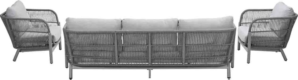 Garden Impressions Luzia loungeset 3-delig - taupe - grey sand