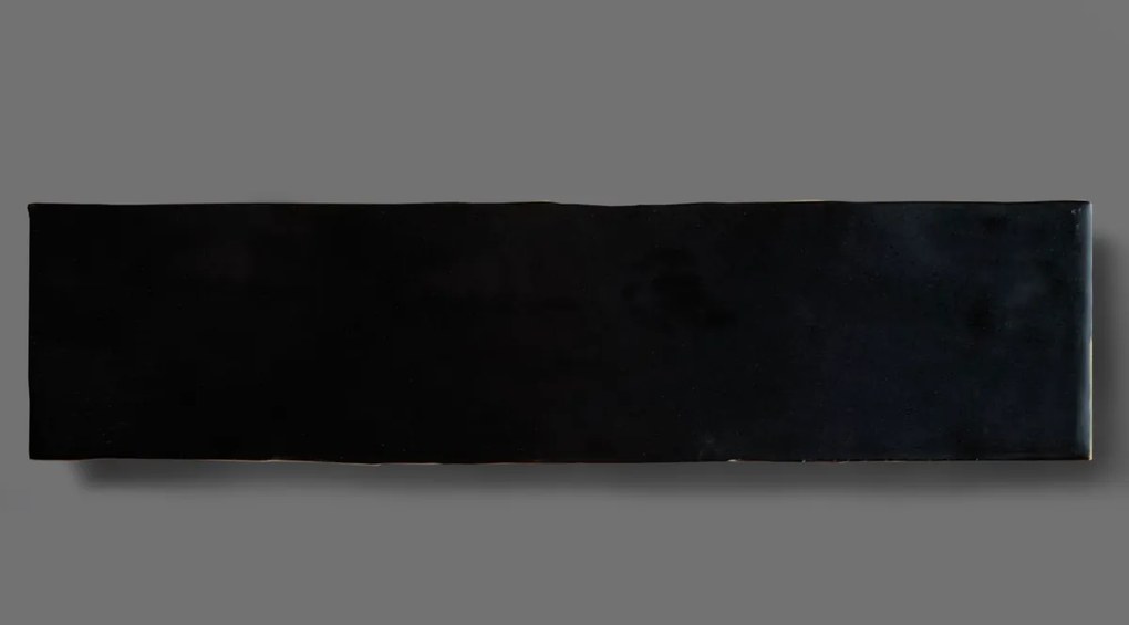 Wandtegel 7.5x30 Cm Cifre Colonial Black Mate
