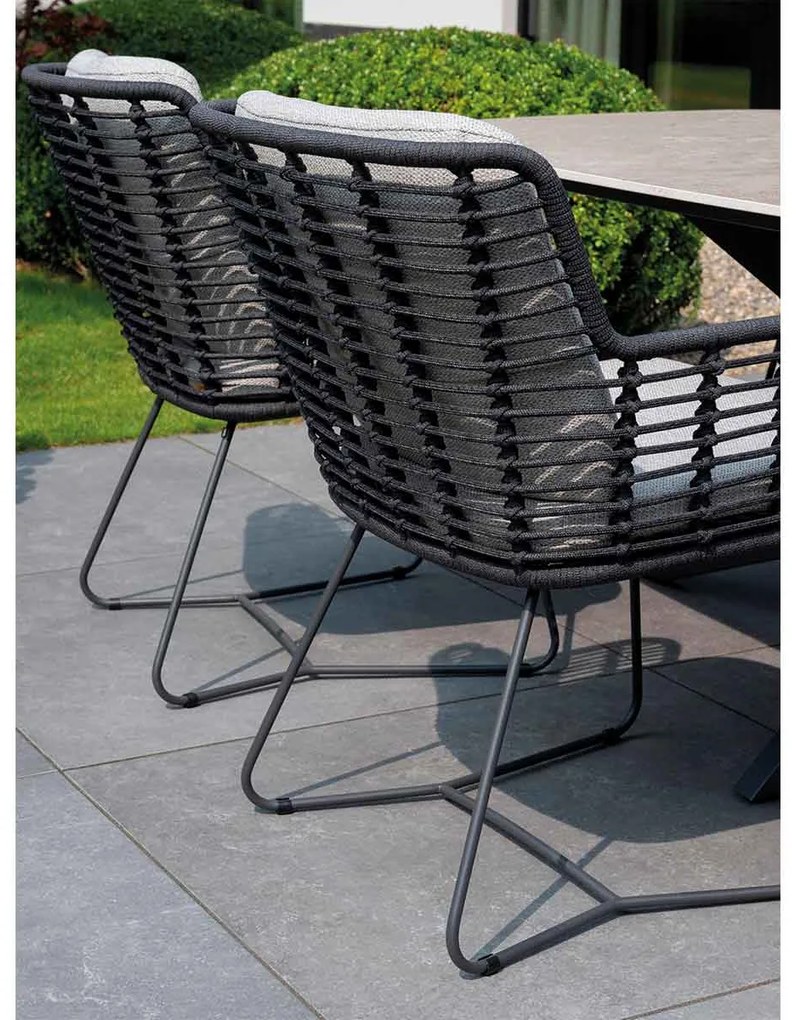 4 Seasons Fabrice tuinset 7-delig - Prado tuintafel 240x105x75 cm