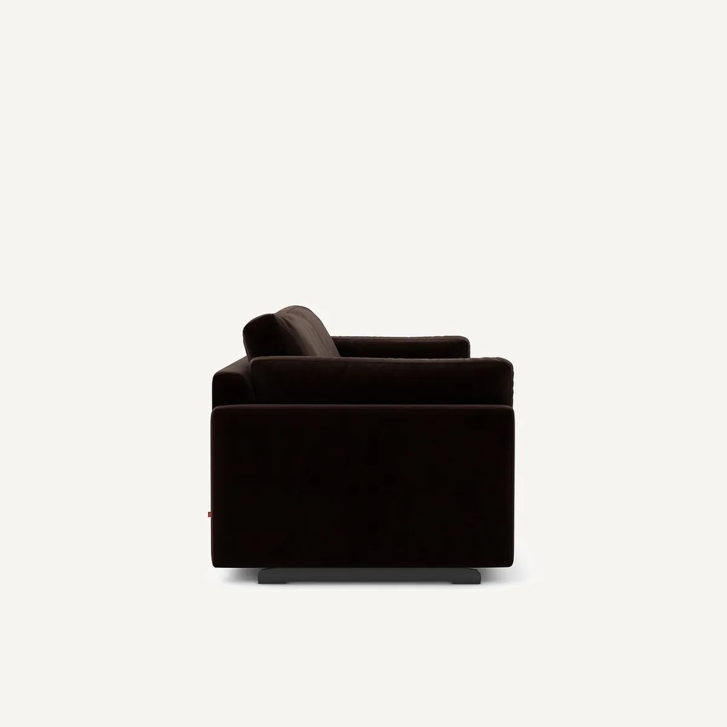 Omvormbare bank in fluweel, César