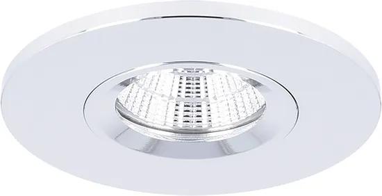 Rivello - Inbouwspot Chroom Rond - 1 Lichtpunt - Ø 98mm | LEDdirect.nl