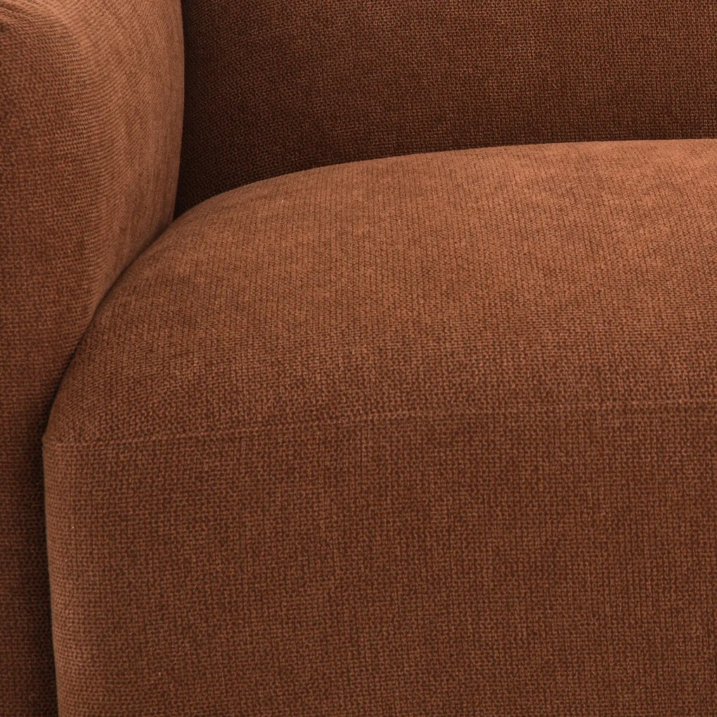 Fauteuil in getextureerde stof