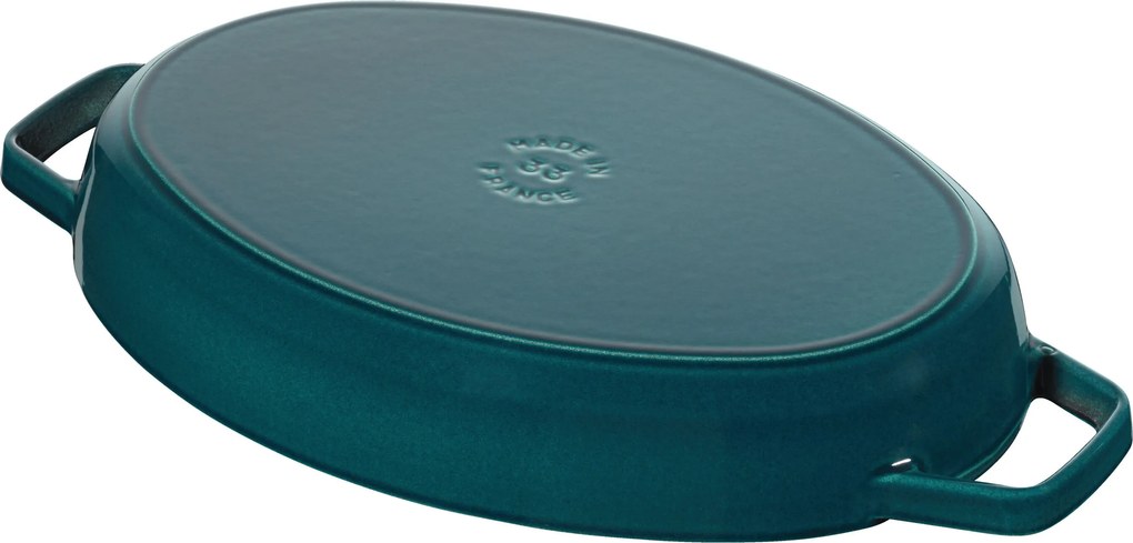 Staub Specialities Ovenschaal Vis 33 cm, Ovaal, La-mer - Specialities - Staub