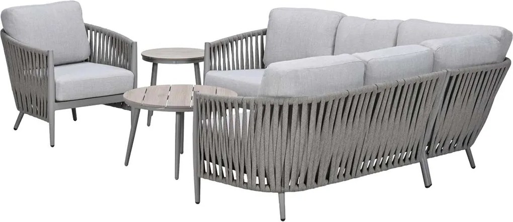 Garden Impressions Devin loungeset hoek 6-delig - Lucas loungetafels