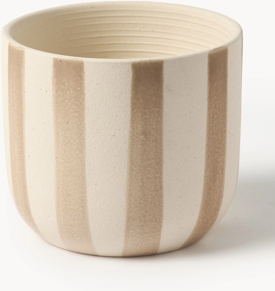 Handbeschilderde dekselpot Ellen, H 12 cm