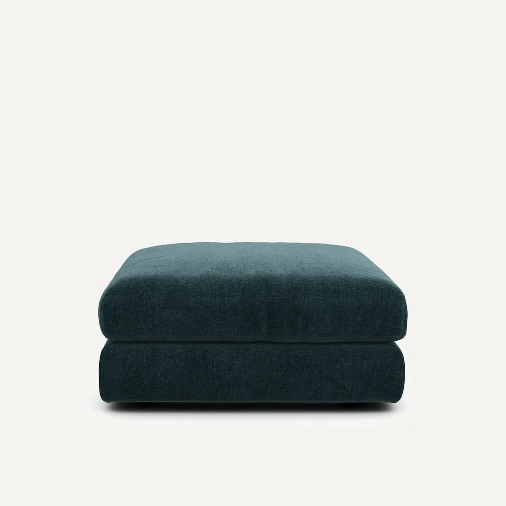 Fluwelen chenille voetenbank, Skander