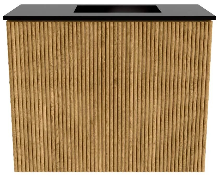 Mondiaz Joya 50cm toiletmeubel oak met wastafel faye rechts 1 kraangat urban