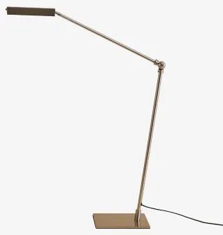 Led Tafellamp Van Metaal Valtyn Grijs – Chroom - Sklum