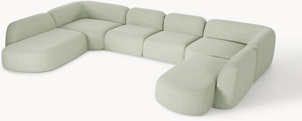 Modulaire bouclé XL bank Wolke