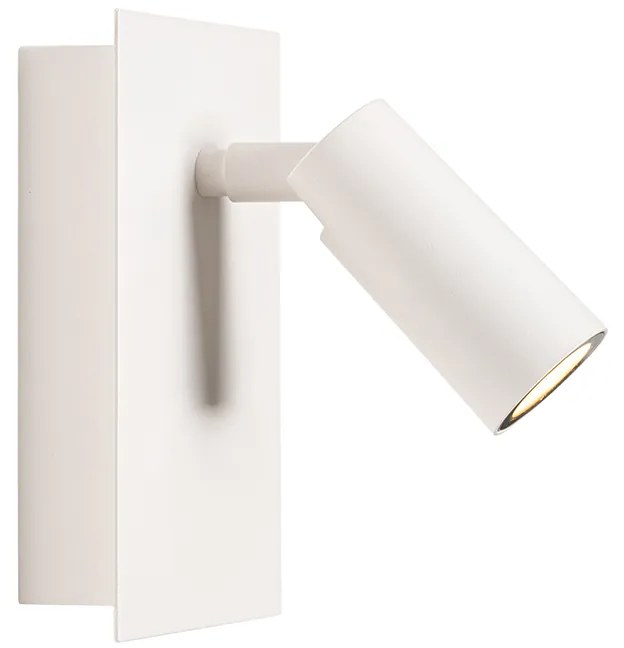 Moderne buiten wandlamp wit incl. LED IP54 - Simon