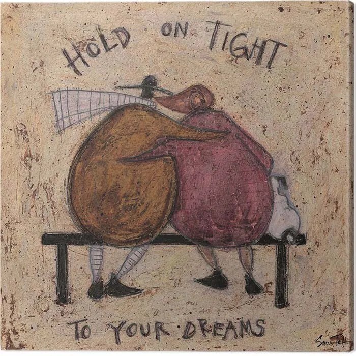 Schilderij op canvas Sam Toft - Hold on Tight II