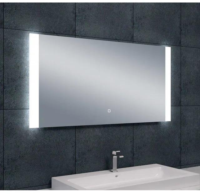 Wiesbaden Sunny spiegel rechthoek met LED, dimbaar en spiegelverwarming 120 x 60 cm 38.3792