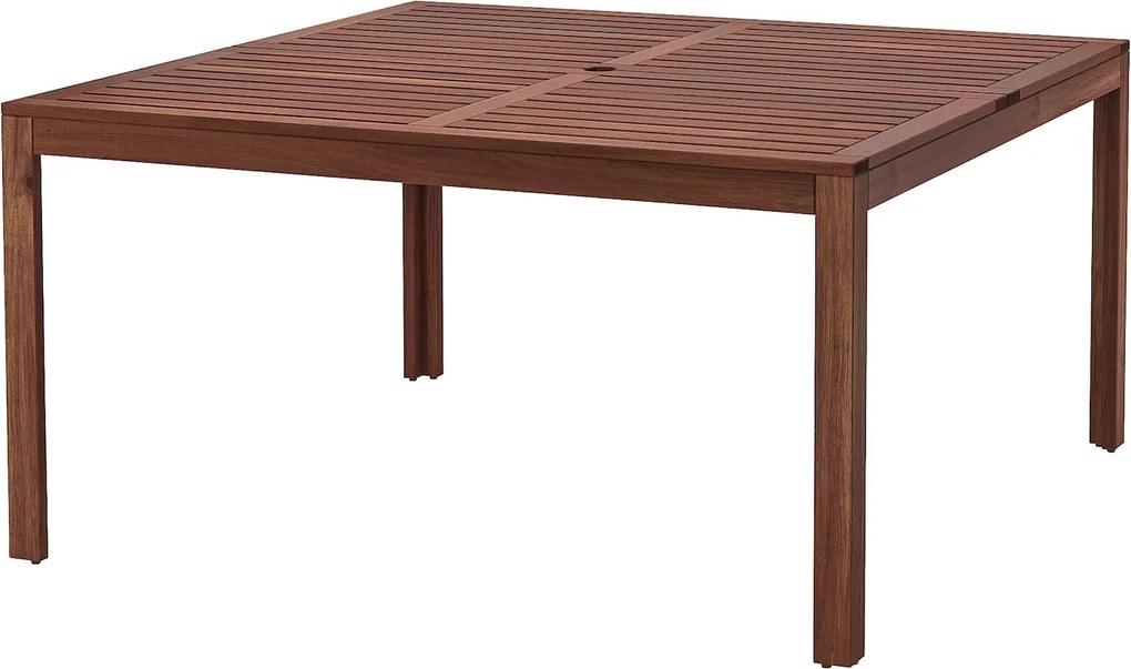 IKEA ÄPPLARÖ Tafel, buiten 140x140 cm Bruin gelazuurd Bruin gelazuurd