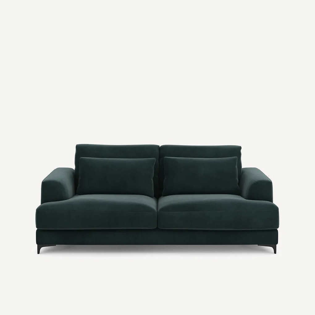 3-zits slaapbank in fluweel, Marsile