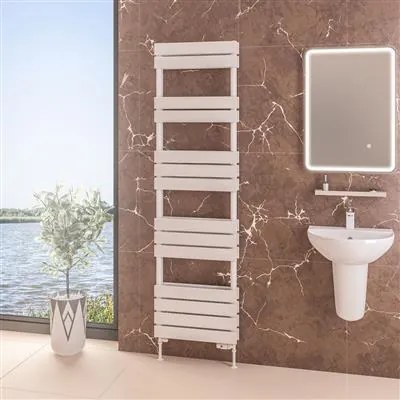 Eastbrook Addington type 21 handdoekradiator 50x175cm 1455W staal wit glans