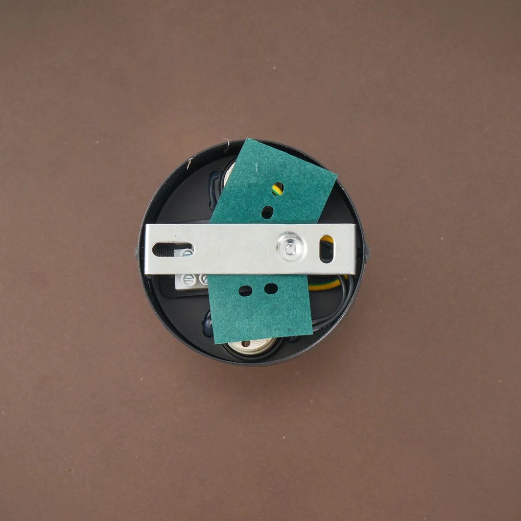 Design wandlamp brons organisch 32cm 2-lichts - Pulley