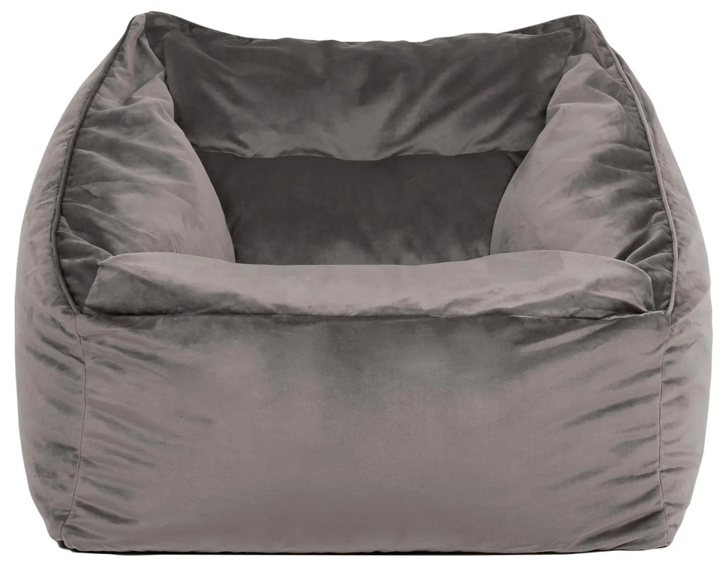 Natalia Zitzak Stoel Velvet - Grijs