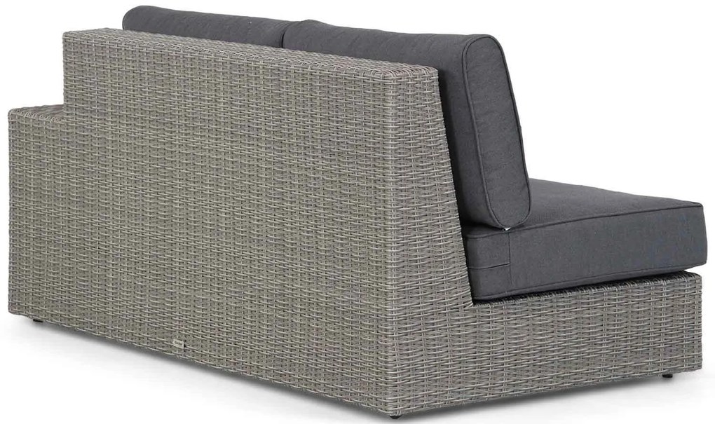 Hoek loungeset 5 personen Wicker Grijs  Garden Collections Oxford/Seaside