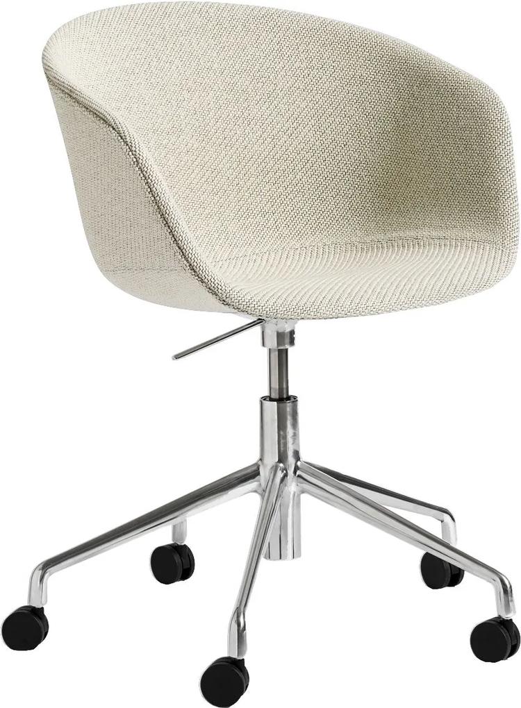 Hay About a Chair AAC53 bureaustoel onderstel gepolijst aluminium Coda 100
