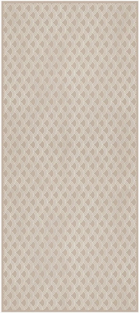 Vinyl vloerkleed Olas Japonesas Beige