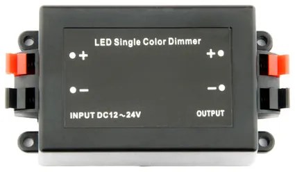 LED Dimmer 12-24V Incl. RF Afstandsbediening