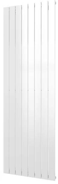 Plieger Cavallino Retto designradiator verticaal enkel middenaansluiting 1800x602mm 1205W wit 7252982
