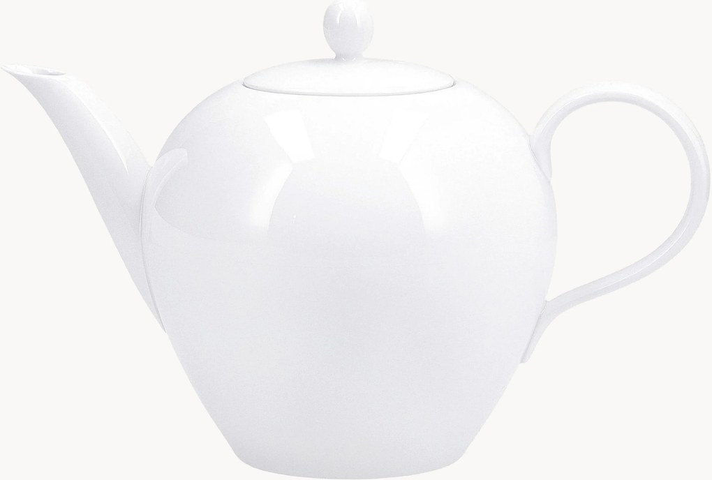 Handgemaakte porseleinen theepot Urbino, 630 ml
