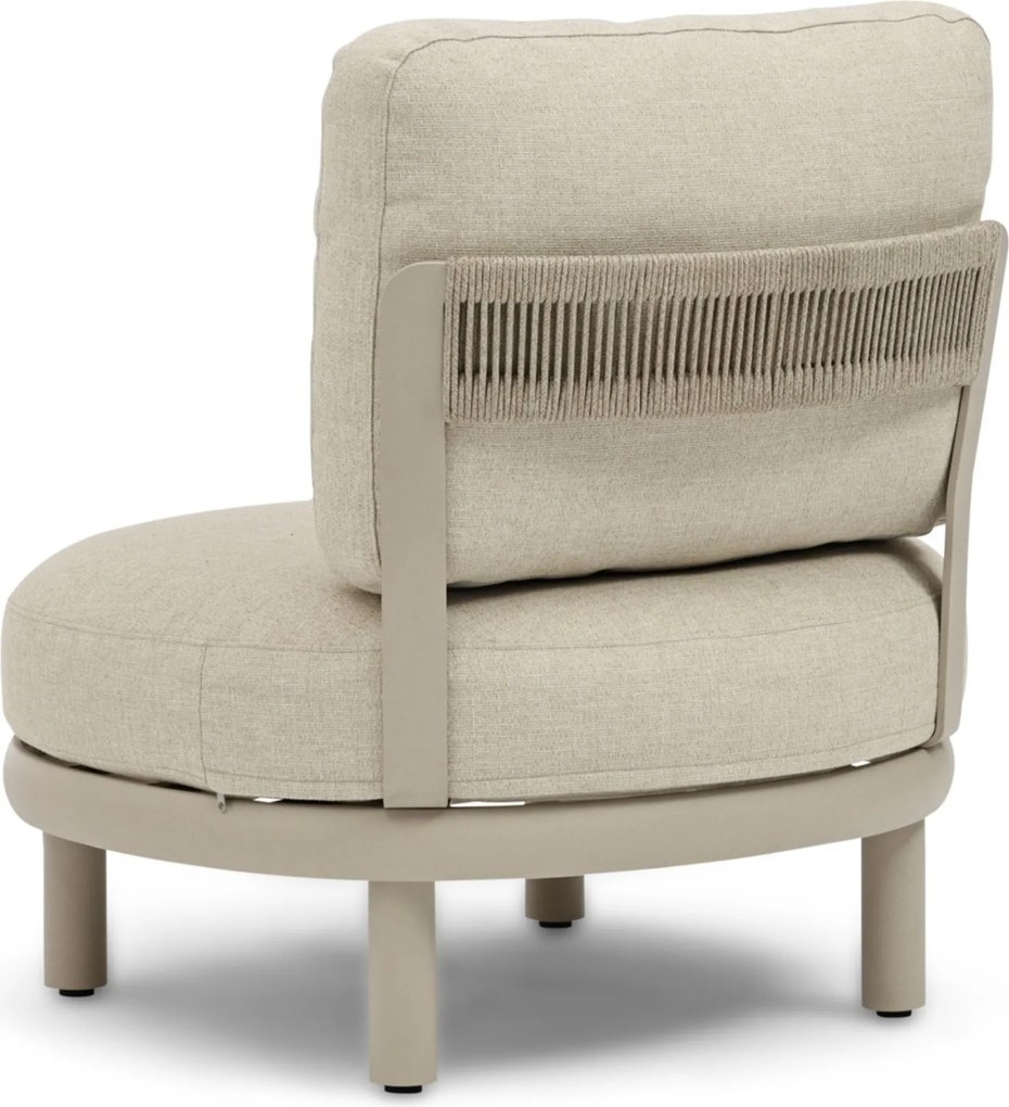 Stoel en Bank Loungeset 5 personen Rope Zand/Beige  Coco Almara