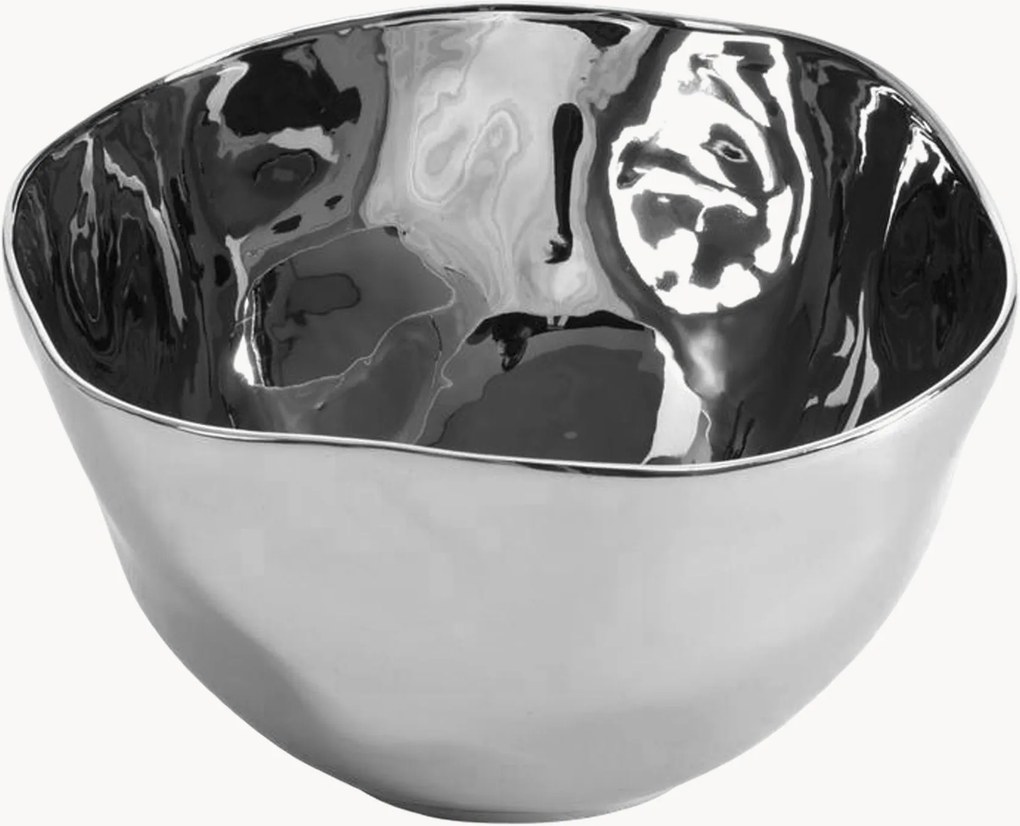 Porseleinen schaal Silber