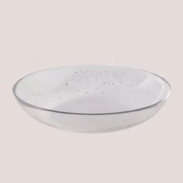Set Van 4 Diepe Glazen Borden Byron Transparant - Sklum
