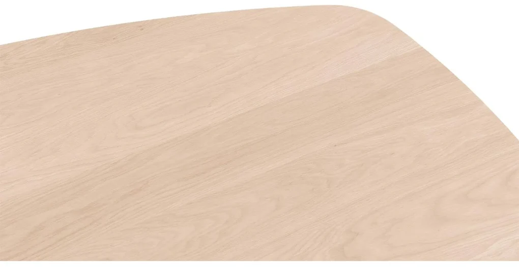 Goossens Excellent Eettafel Floyd, Semi ovaal 180 x 100 cm