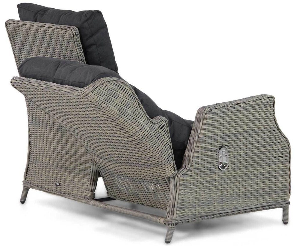 Dining Loungeset 6 personen Wicker Taupe Garden Collections Chicago/Brighton