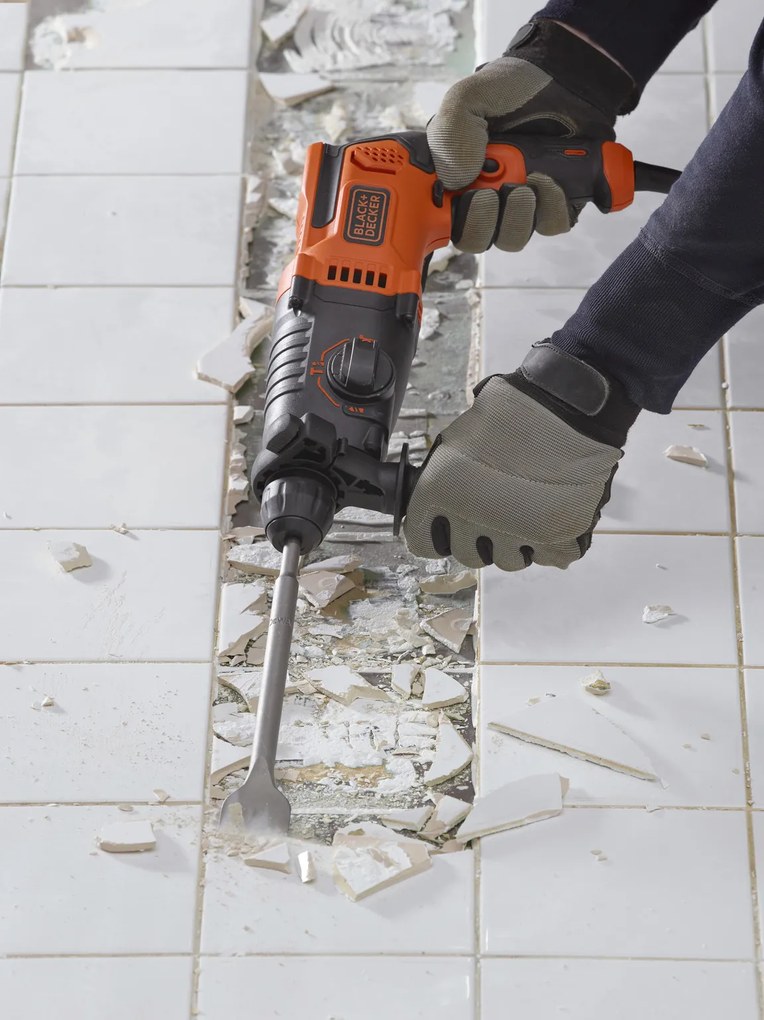 Black & Decker Pneumatische Boorhamer 650W BEHS01K