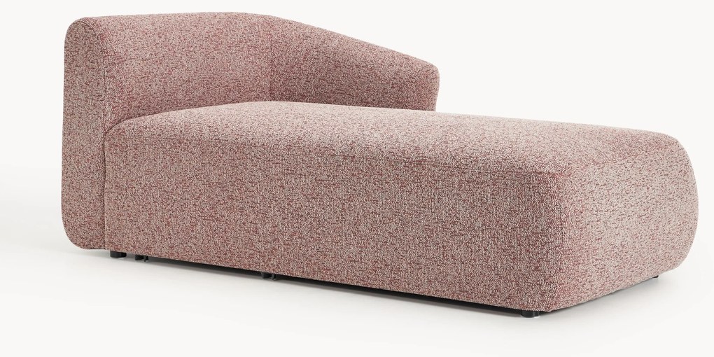 Bouclé ottomane hoekmodule Sofia